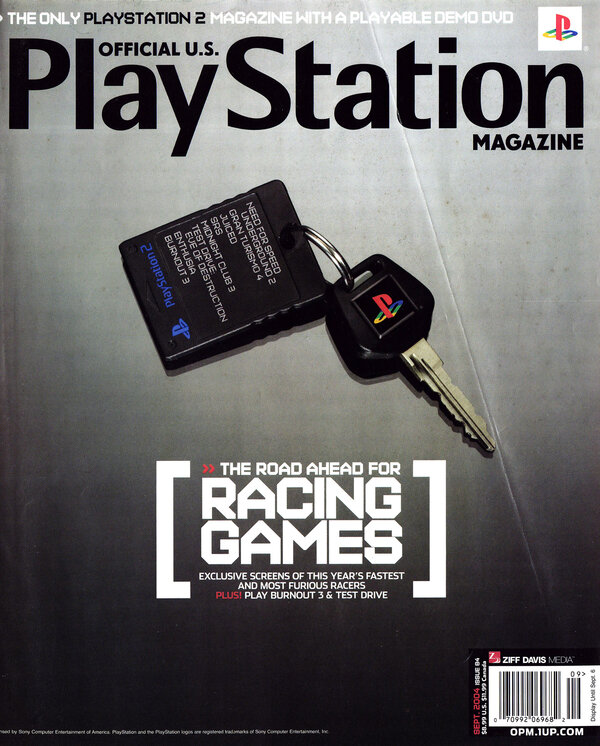 Official U.S. PlayStation Magazine Issue 084 (September 2004) cover